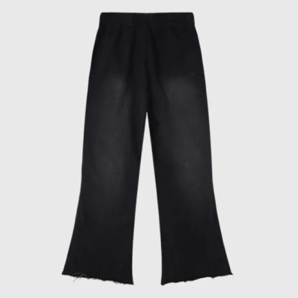 Hellstar Flame Flare Black Sweatpants