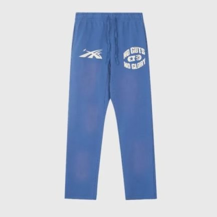 Hellstar No Guts No Glory Blue Sweatpants