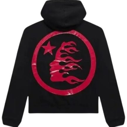 Black and Red Hellstar Sport Hoodie