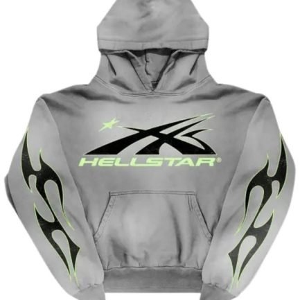 Grey Hellstar Sport Hoodie