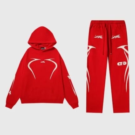 Hellstar Red Sports Tracksuit