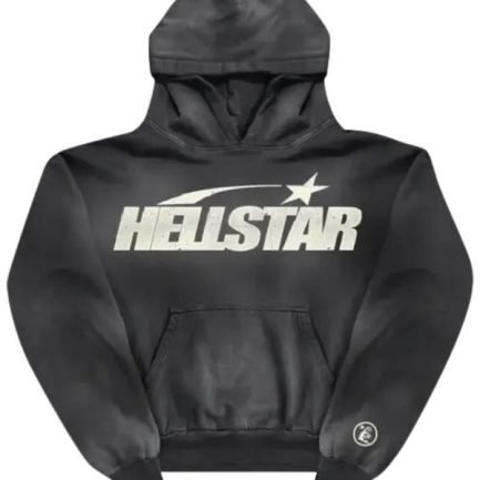 Hellstar Hoodie With Uniform Design In Black