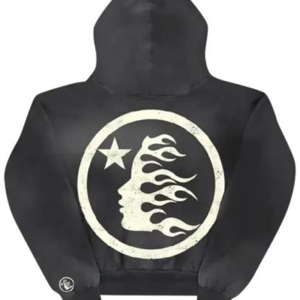 Hellstar Hoodie With Uniform Design In Black